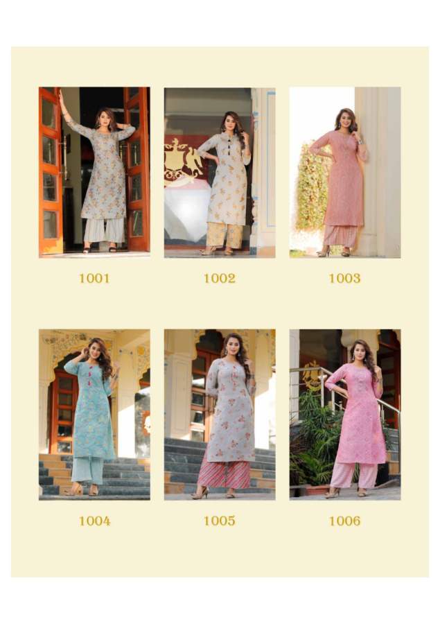 Celebration 1 Fancy Ethnic Wear Designer Fancy Kurti With Bottom Collection
